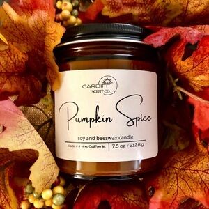 (2) Pumpkin Spice Scented Candles